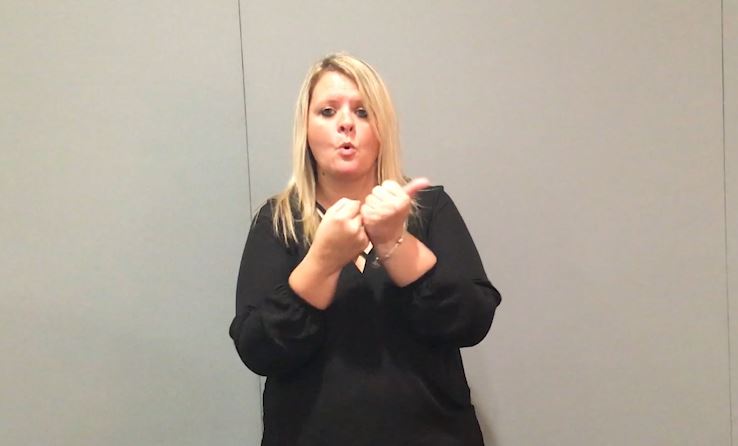 How to Support a Survivor ASL Vlog, Keys 4 Deaf Access | CRCC